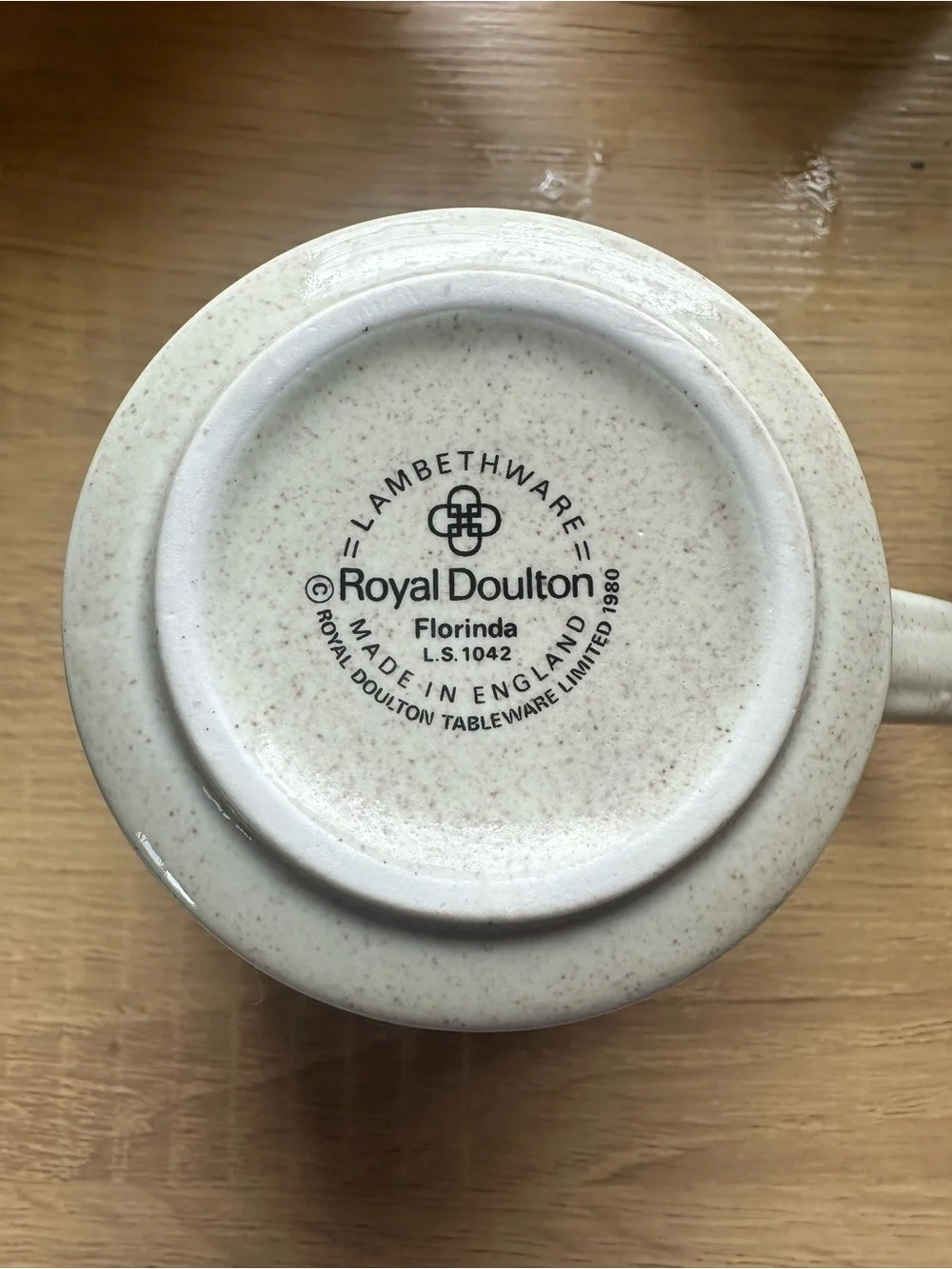 Royal Doulton Florinda Lambethware Floral Ceramic 13 Piece Tea Set Vintage EUC